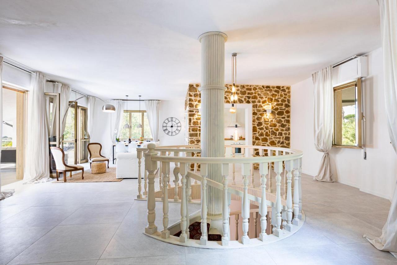 Villa Cesarina Amazing Villa With Private Pool In The Tuscan Hills Casale Marittimo Bagian luar foto