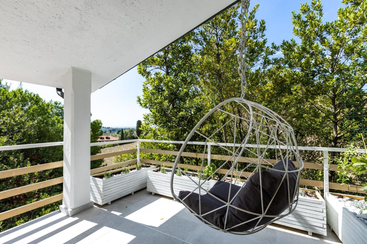 Villa Cesarina Amazing Villa With Private Pool In The Tuscan Hills Casale Marittimo Bagian luar foto