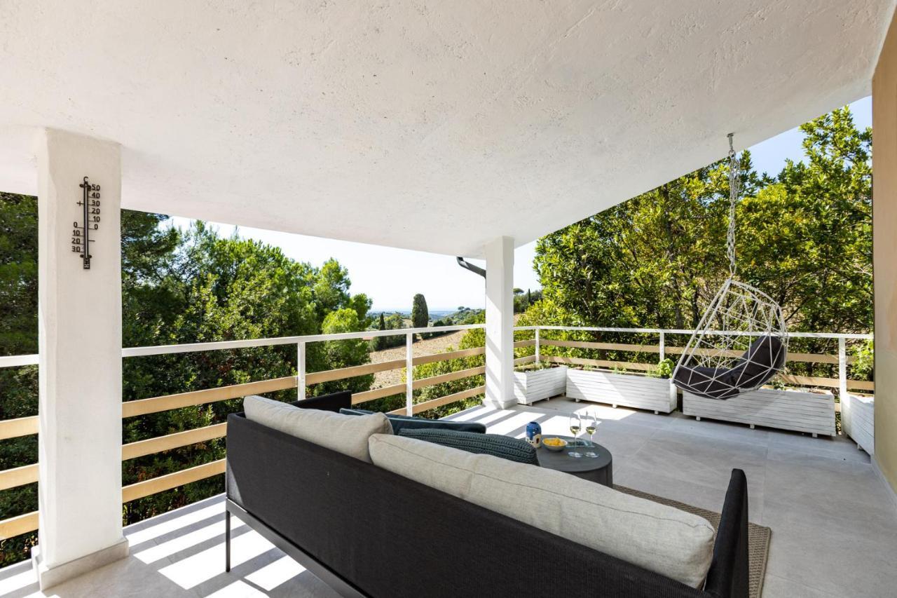 Villa Cesarina Amazing Villa With Private Pool In The Tuscan Hills Casale Marittimo Bagian luar foto